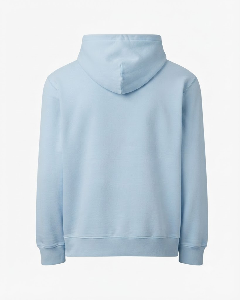 Gauge Sky Blue Oversized Hoodie