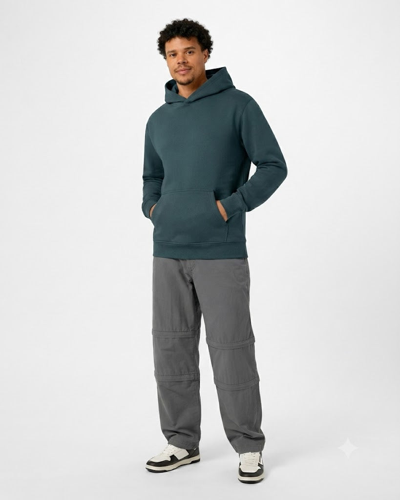 Gauge Dark Green Fleece Hoodie