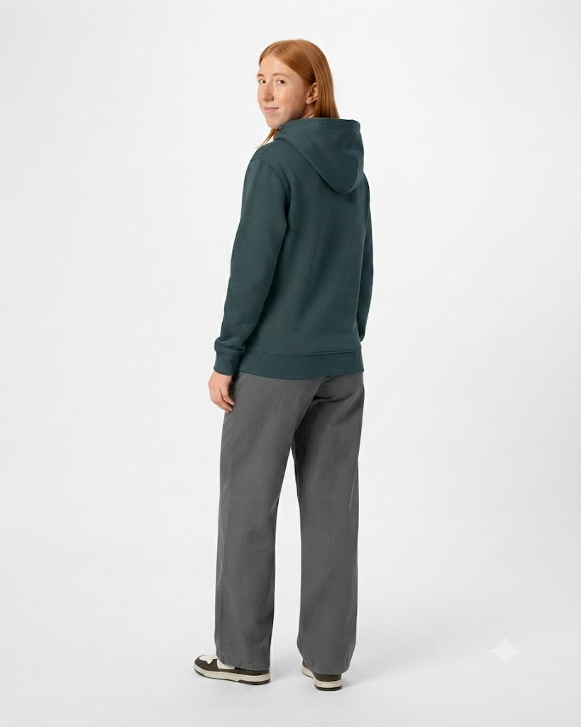 Gauge Dark Green Fleece Hoodie