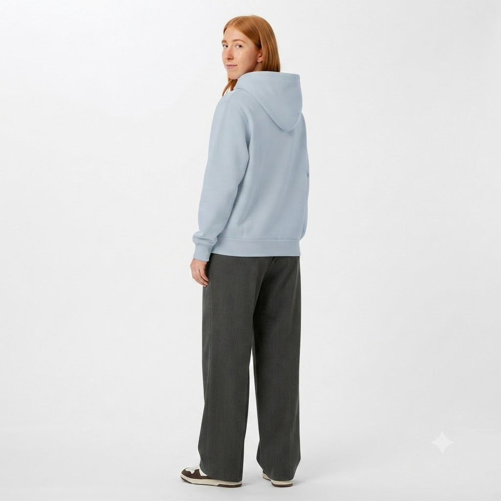 Gauge Sky Blue Oversized Hoodie