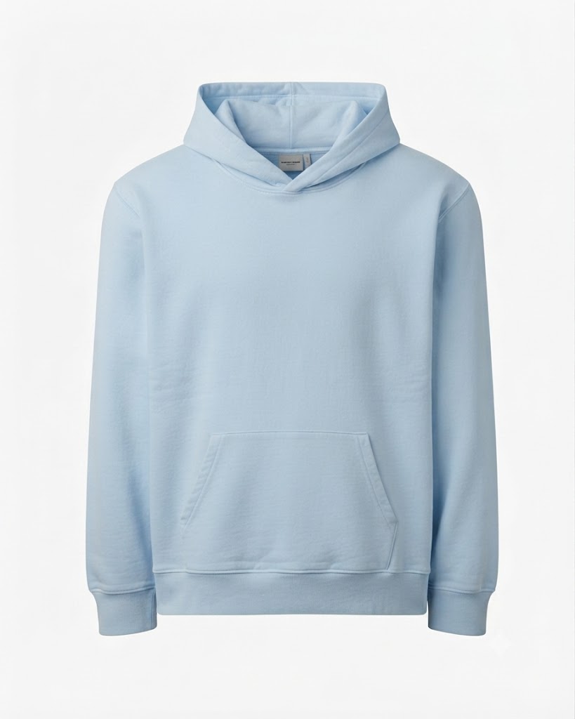 Gauge Sky Blue Oversized Hoodie