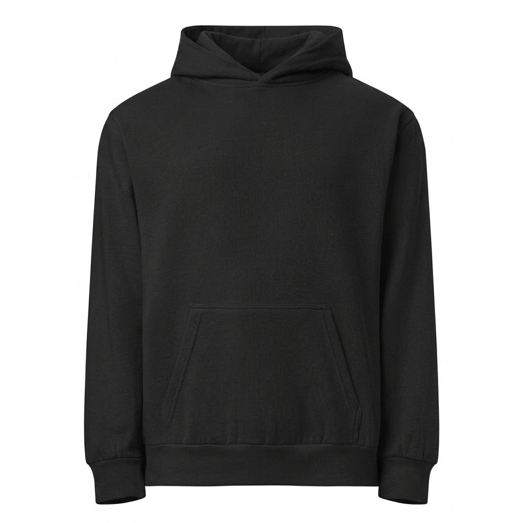 Gauge Black Oversized Hoodie